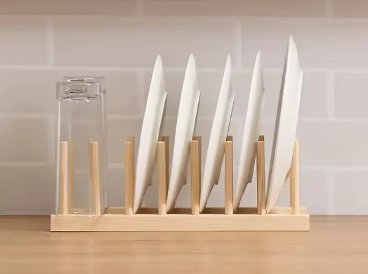 Organizador de Cozinha em Madeira – Design Natural e Funcional