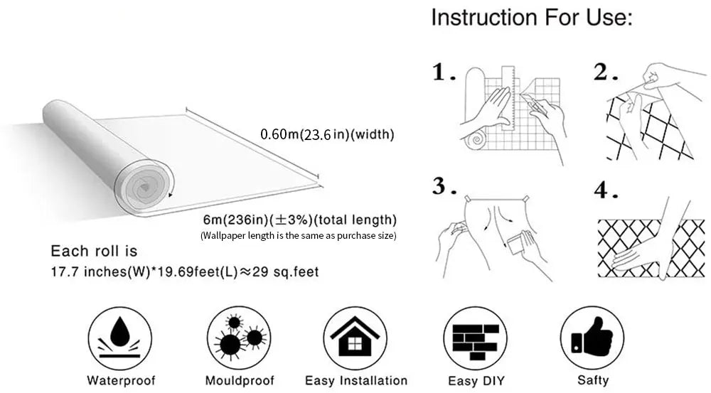 Vinil Autoadesivo Efeito Madeira Impermeável – Papel de Parede PVC para Renovação de Móveis e Paredes