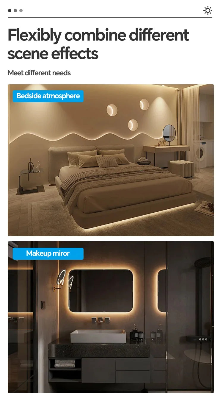 Fita LED Neon Flexível USB para Decoração