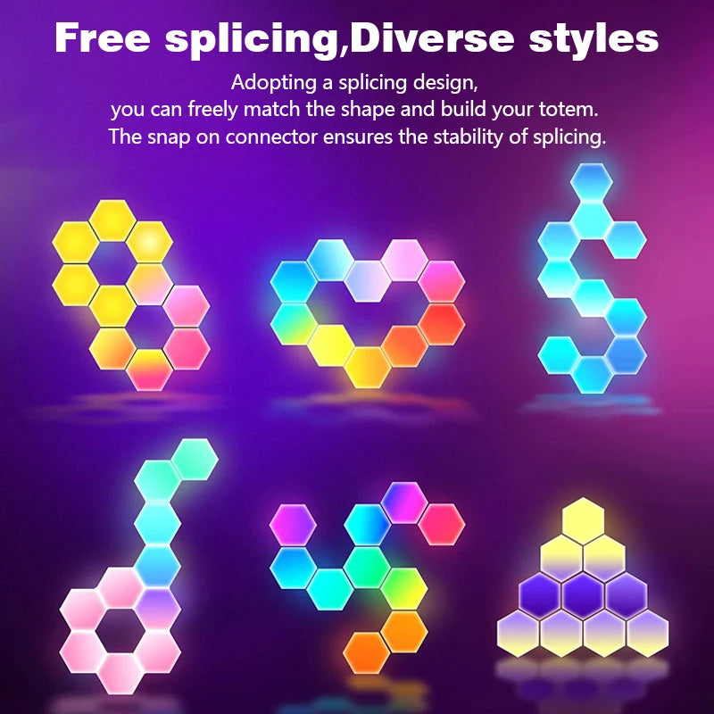 Painel LED RGB Inteligente para Parede