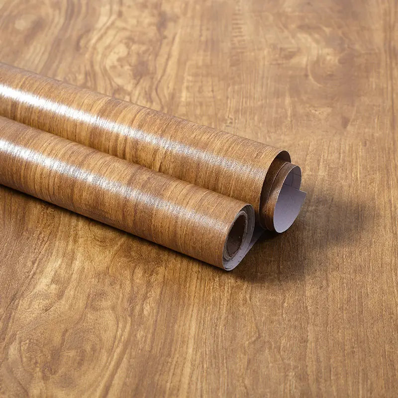 Vinil Autoadesivo Efeito Madeira Impermeável – Papel de Parede PVC para Renovação de Móveis e Paredes