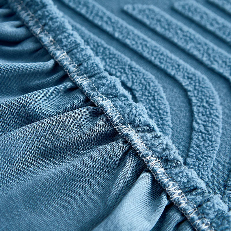 Capa de Almofada de Sofá Jacquard Elástica | Lavável e Ajustável