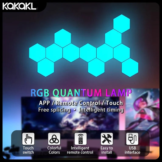 Painel LED RGB Inteligente para Parede