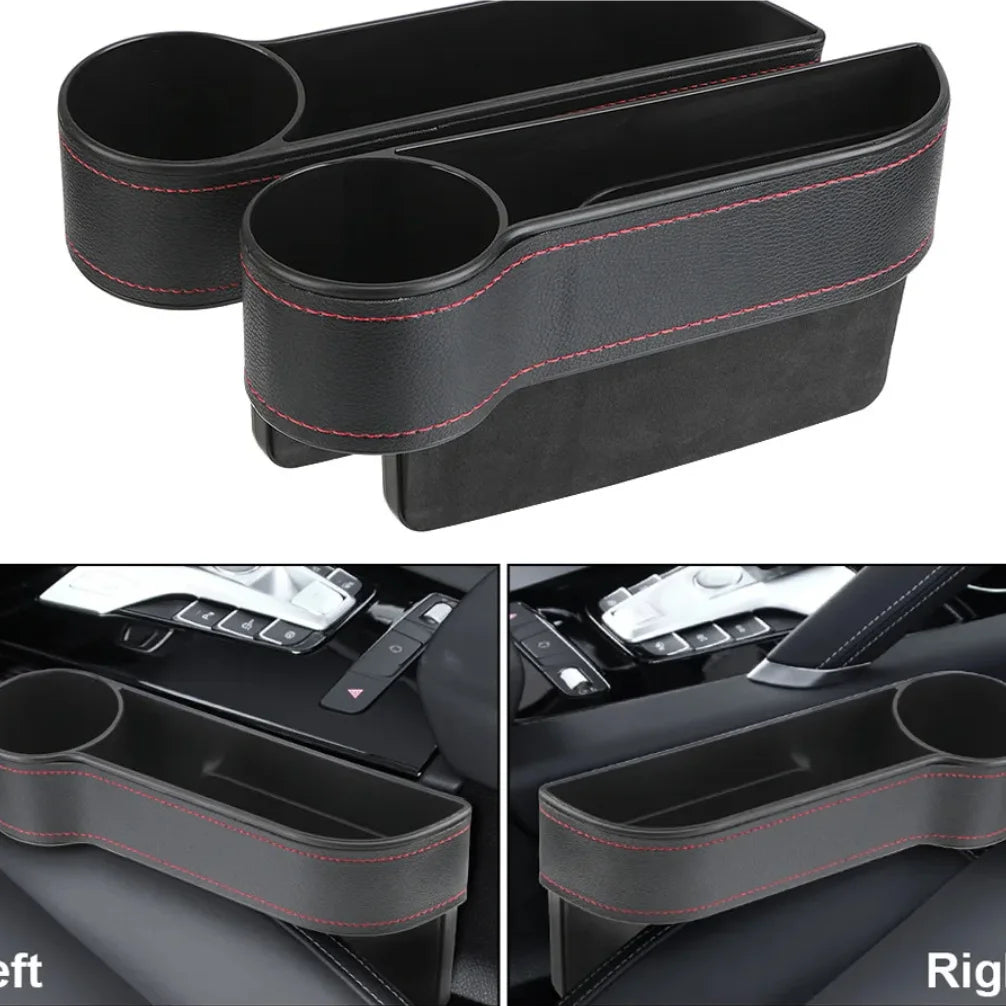 Organizador de Espaço para Banco do Carro em Couro PU – Universal