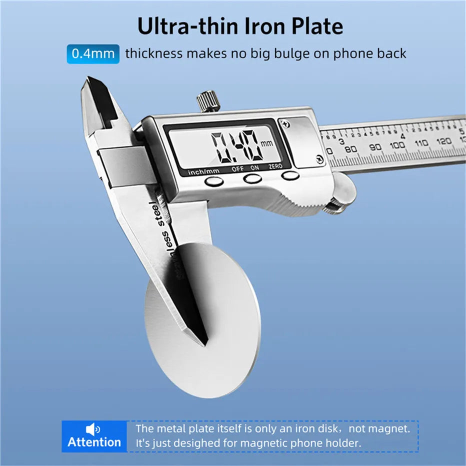 Suporte Magnético 360º para Telemóvel – Fixação Forte para Carro