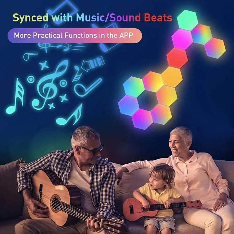 Painel LED RGB Inteligente para Parede