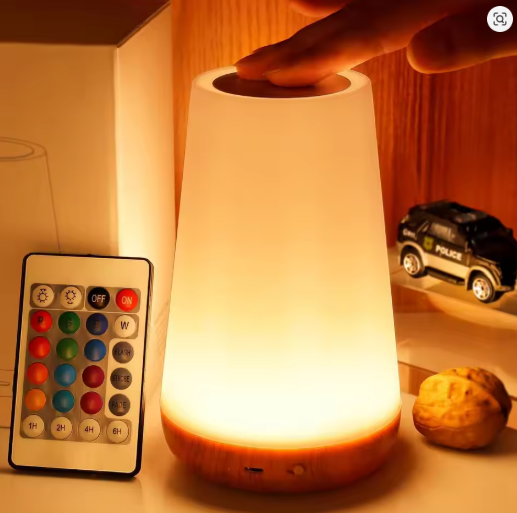Lâmpada de Cabeceira Portátil RGB
